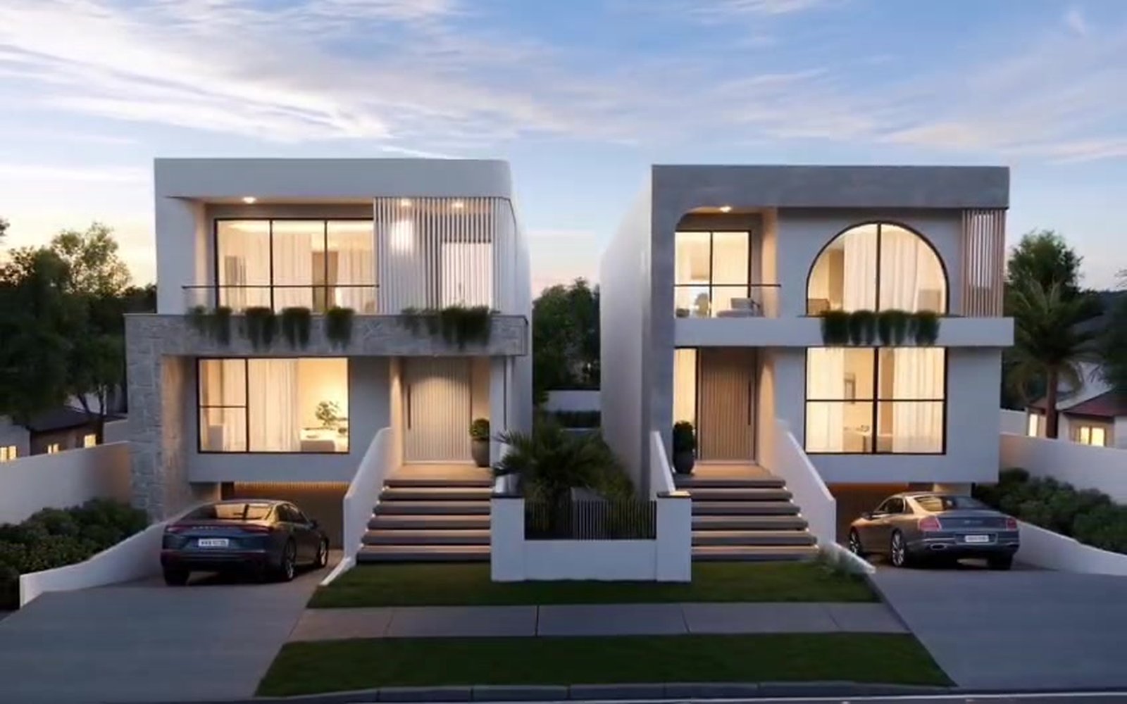 Render of Ermington detached residences